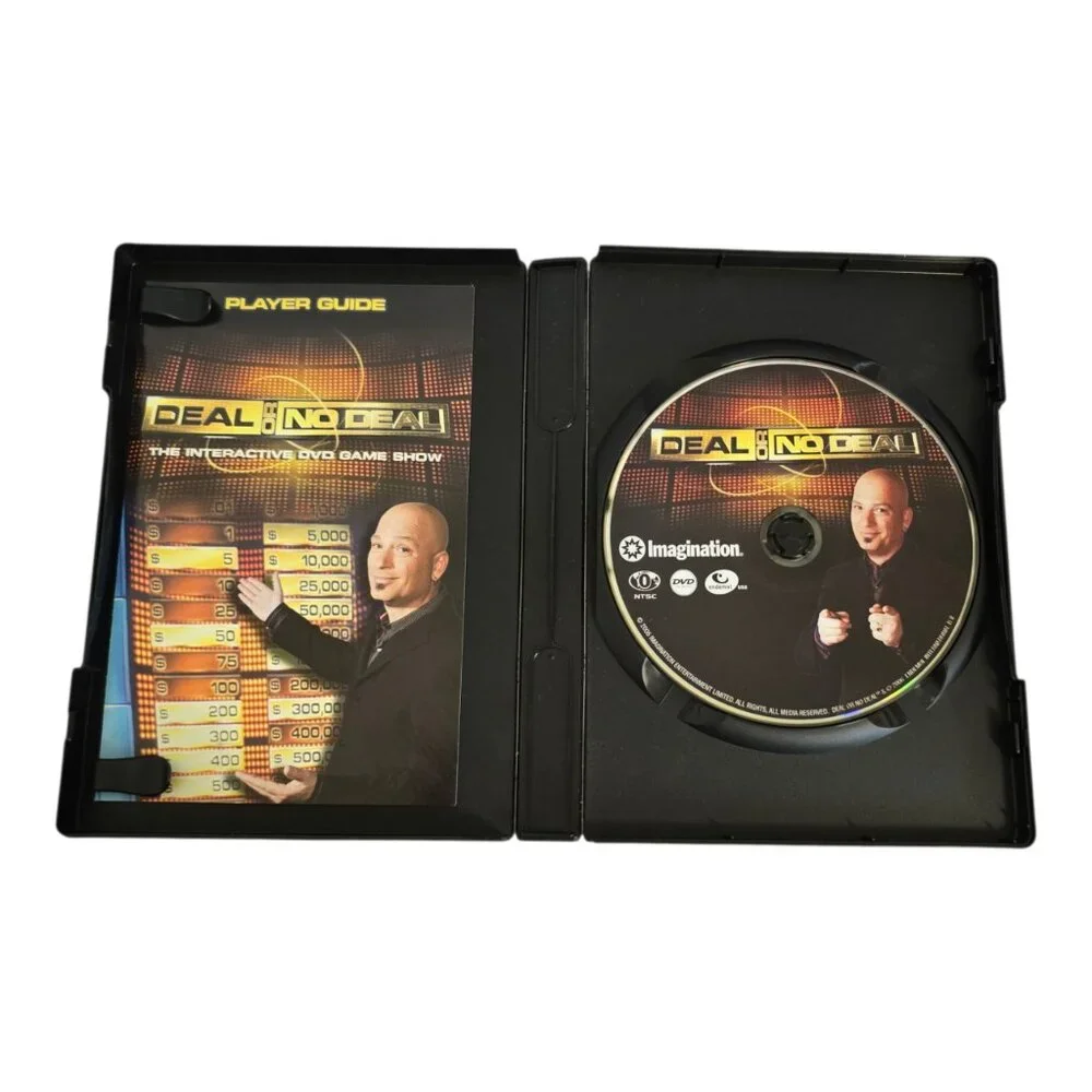 Deal or No Deal: The Interactive DVD Game Show (DVD / HD Video Game, 2006) CIB!